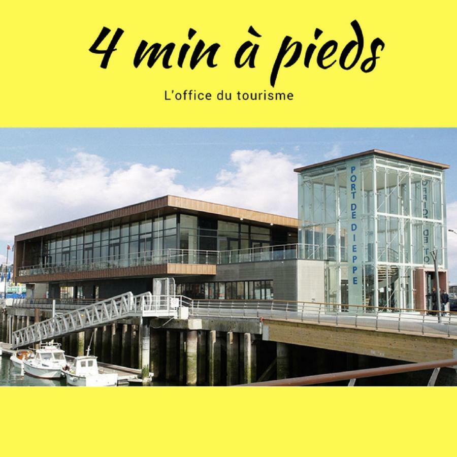 L'Etablissement La Plage A 2 Pas, Vous Propose 4 Appartements Neufs, Netflix, Lits Faits A Votre Arrivee, Serviettes De Toilette, Menage, Wifi, En Hyper Centre ,Plage A 100M, Box A Velos, Paiement 3 Fois Sans Frais, Prix Tout Compris Dieppe Luaran gambar